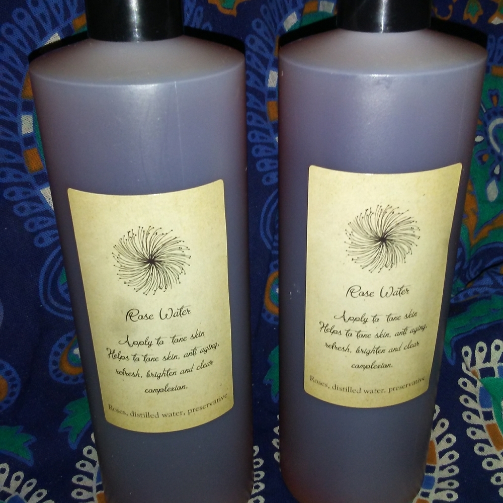 2- 16 oz Rose Water bottle